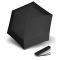 Ομπρέλα mini σπαστή μαύρη Knirps US.050 Ultra Light Slim Manual Folding Umbrella Mat Cross Black