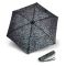 Ομπρέλα mini σπαστή μαύρη Knirps US.050 Ultra Light Slim Manual Folding Umbrella Brave Black