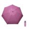 Ομπρέλα  μίνι  σπαστή χειροκίνητη ψαροκόκαλο μωβ Pierre Cardin Folding Umbrella PC - 7225