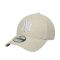 Καπέλο τζόκεϊ μπεζ μελανζέ New York Yankees New Era 9Forty MLB Cap Cream