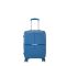 Βαλίτσα σκληρή επεκτάσιμη μικρή μπλε με 4 ρόδες RCM 815 20''