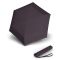 Ομπρέλα mini σπαστή μονόχρωμη αντηλιακή δαμασκηνί Knirps US.050 Ultra Light Slim Manual Folding Umbrella Heat Shield Plum With Black Coating