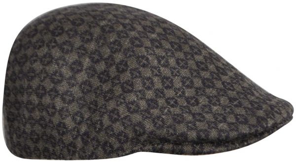 Winter Cap 507 Kangol Jacquard Tic Tac Dark Flannel