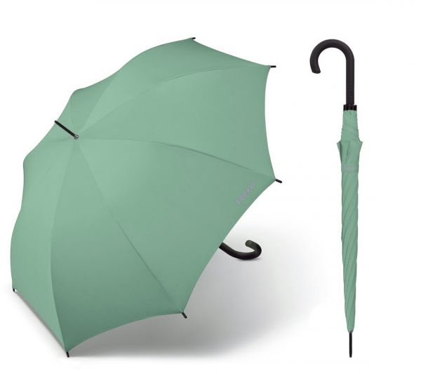 Ομπρέλα μεγάλη αυτόματη μονόχρωμη μέντα  Esprit Long AC Basic Mint