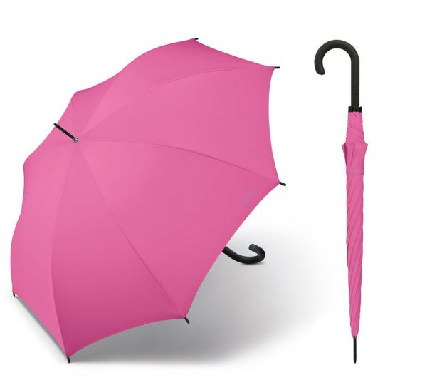 Long Automatic Umbrella Esprit AC Basic Pink