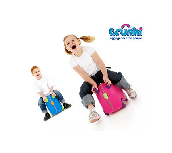 Βαλίτσα παιδική ροζ Trunki Trixie Luggage