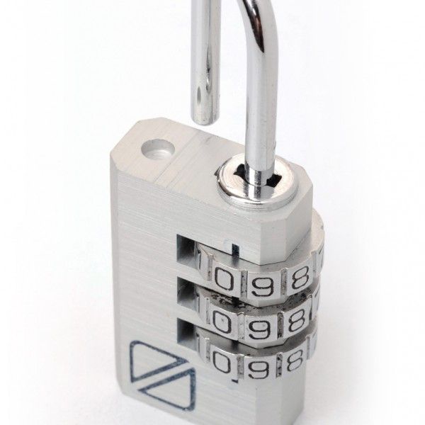 Suitcase Padlock  With CombinationTravel Blue 032