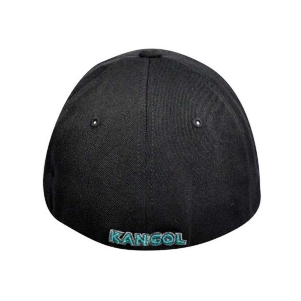 Winter Cap Kangol 3D Wool Flexfit Black