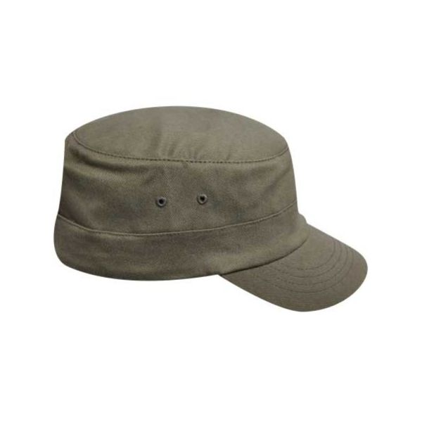 Καπέλο τζόκεϊ χακί Kangol Cotton Twill Army Cap, αριστερή όψη