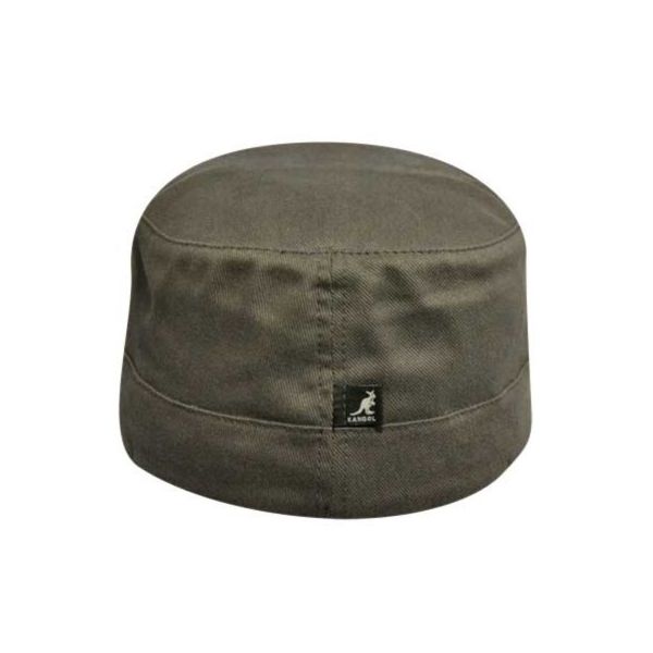 Καπέλο τζόκεϊ χακί Kangol Cotton Twill Army Cap, πίσω όψη