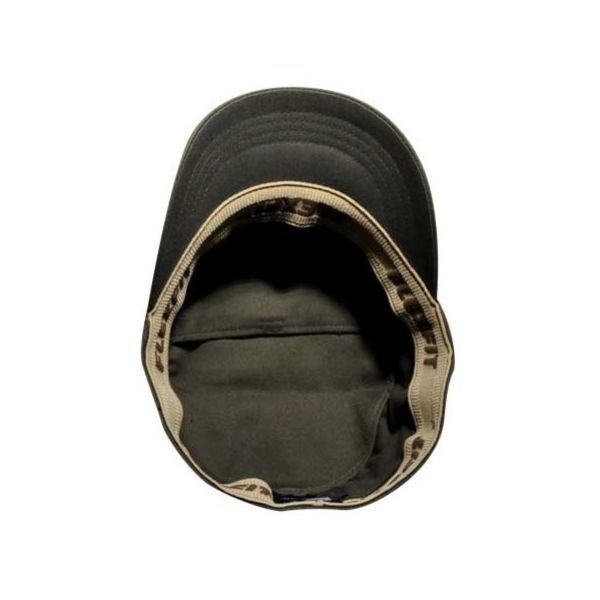 Καπέλο τζόκεϊ χακί Kangol Cotton Twill Army Cap, εσωτερικό