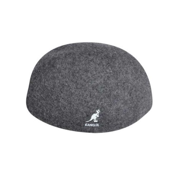 Καπέλο τραγιάσκα χειμερινό μάλλινο γκρι Kangol Seamless Wool 507