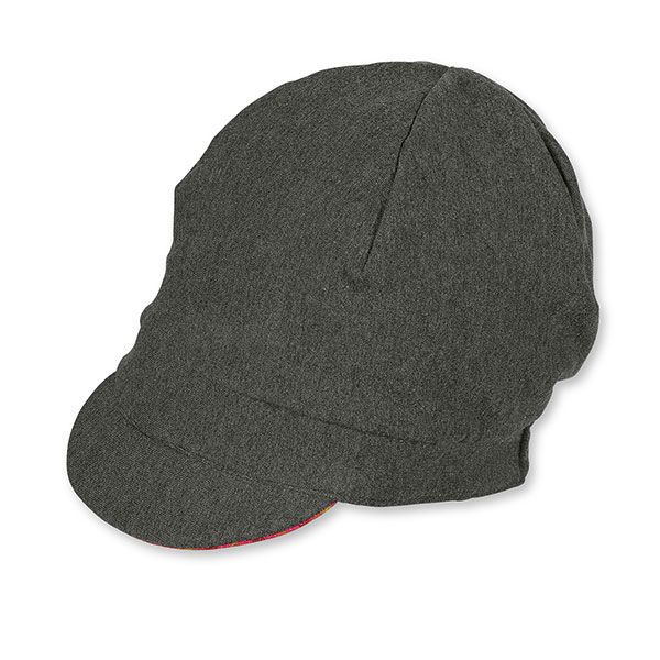 Καπέλο τραγιάσκα δύο όψεων παιδικό χειμερινό κόκκινο καρό Sterntaler