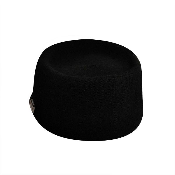 Καπέλο τζόκεϊ χειμερινό μαύρο Kangol Cut+Paste Hardee, πίσω όψη