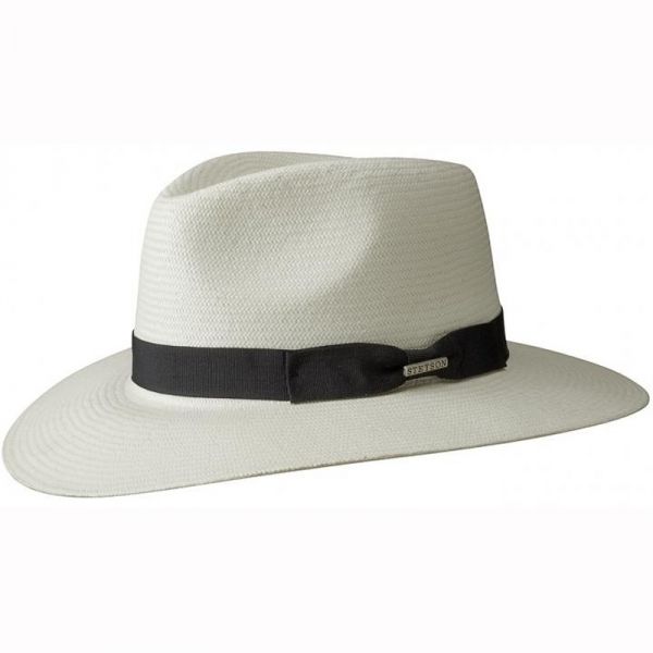 Summer Straw Hat With Big Bream Stetson Tokeen Toyo
