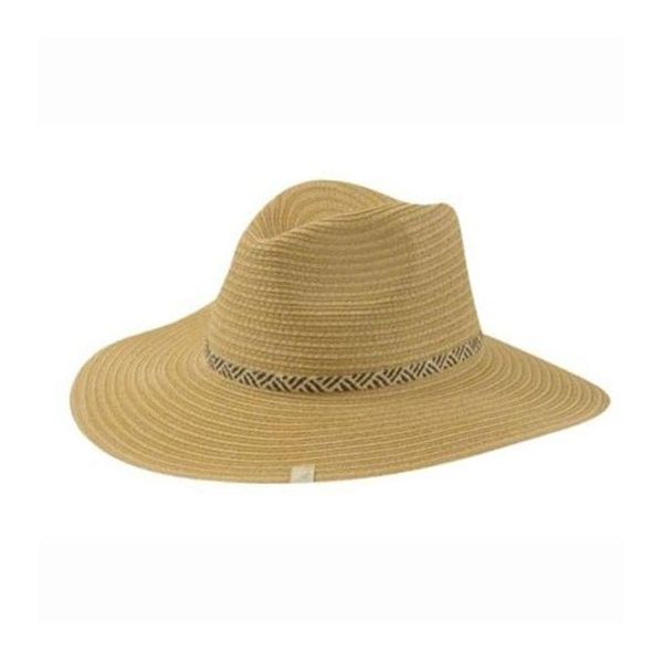 Καπέλο ψάθινο καλοκαιρινό γυναικείο Kangol Two Color Straw Braid Siren