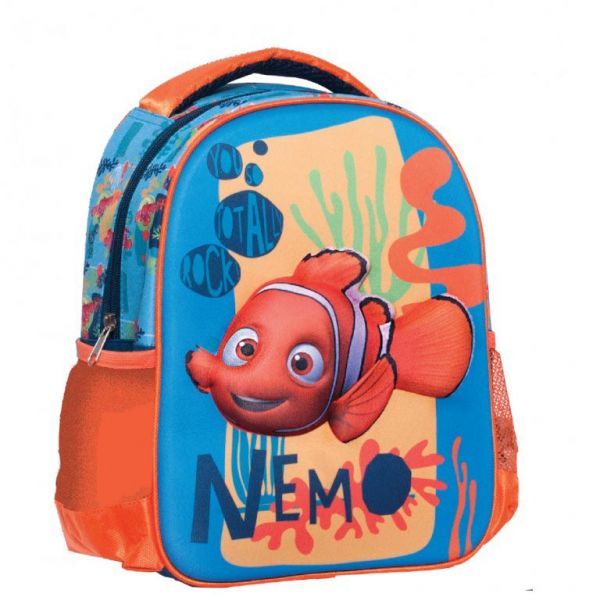 Σακίδιο πλάτης παιδικό τρισδιάστατο Disney Nemo Total Rock