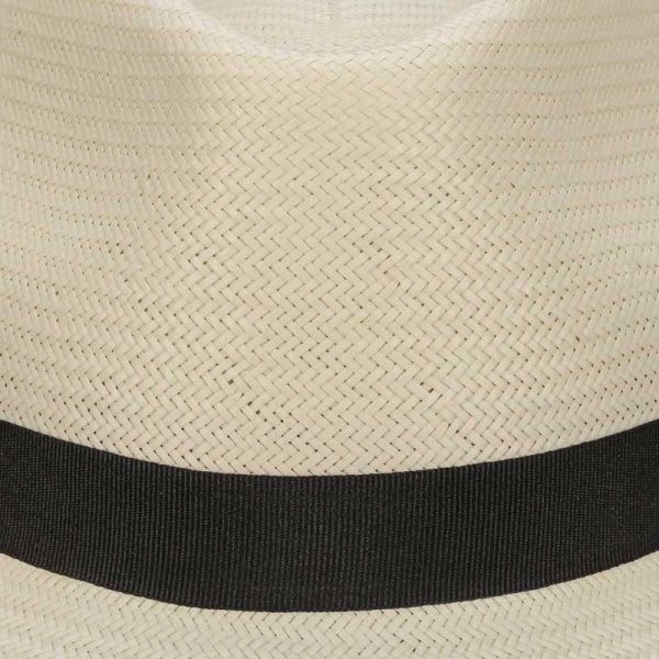 Καπέλο ψάθινο ανδρικό καλοκαιρινό Stetson Salisbury Toyo, λεπτομέρεια