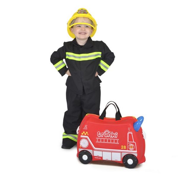 Kids Cabin Luggage Trunki Frunk  Fire Truck