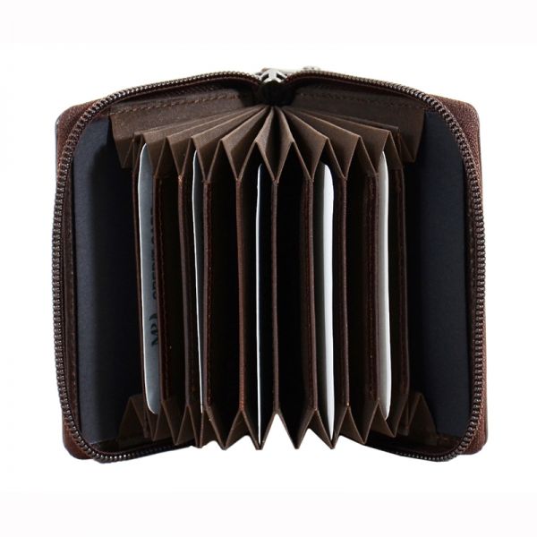 Leather Card Holder Marta Ponti Tagus Brown B120251