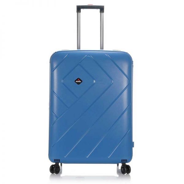 Βαλίτσα σκληρή μπλε σιέλ 4 ρόδες  μεγάλη Bartuggi 70 cm