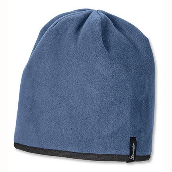 Καπέλο σκουφάκι φλις μπλε ραφ Sterntaler Beanie