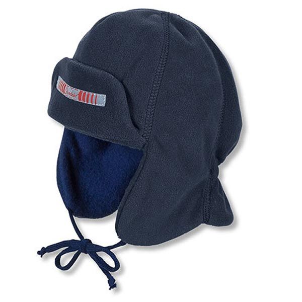 Καπέλο σκουφάκι με αυτιά παιδικό χειμερινό θαλασσί  Sterntaler Trapper Hat
