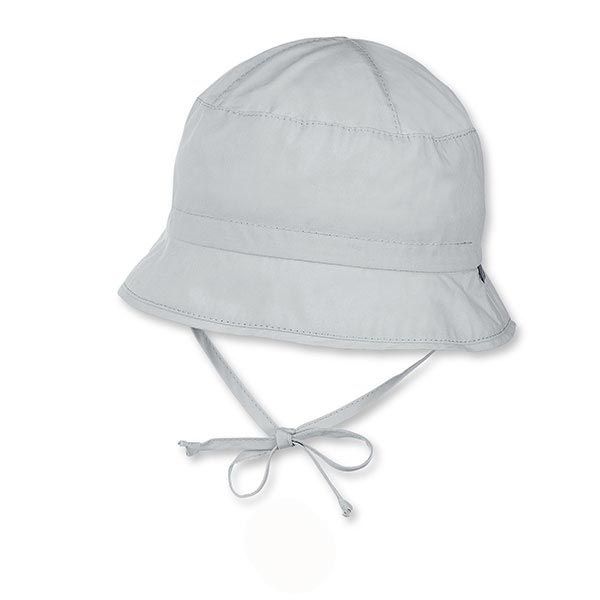Καπέλο καλοκαιρινό βαμβακερό ανοιχτό γκρι με αντηλιακή προστασία Sterntaler Fishermans Hat