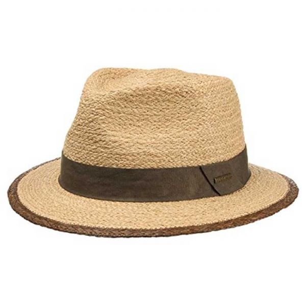 Summer Raffia Trilby Hat Stetson Traveller Merriam