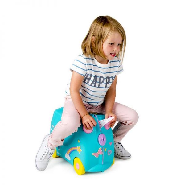 Kids Cabin Luggage Trunki Una Unikorn