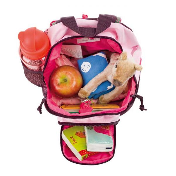 Σακίδιο πλάτης παιδικό ελαφάκι Lässig Mini Backpack Little Tree - Fawn, εσωτερικό με αντικείμενα