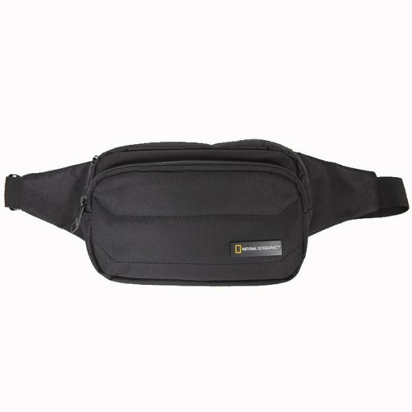 Τσαντάκι μέσης ανδρικό μαύρο National Geographic Pro Waist Bag N00718-06 Black