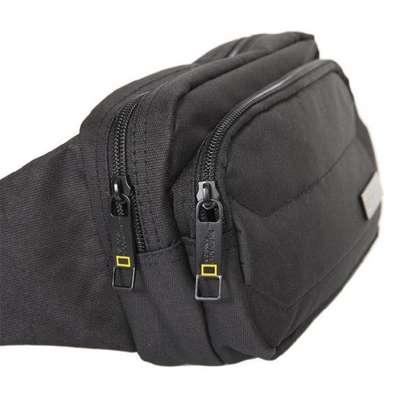 Τσαντάκι μέσης ανδρικό μαύρο National Geographic Pro Waist Bag N00718-06 Black
