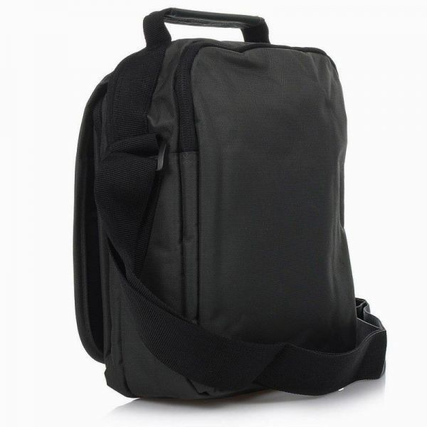 Τσάντα ώμου - χεριού ανδρική μαύρη National Geographic Generation N Utility Bag With Top Handle Black, πίσω όψη