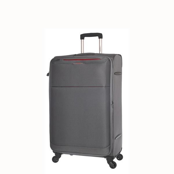 Medium Soft Expandable Luggage 4 Wheels Diplomat ZC6040-61 Grey