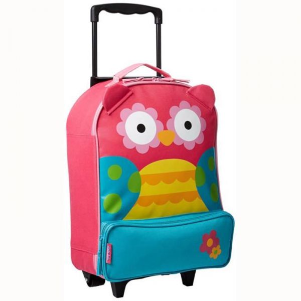 Βαλίτσα παιδική κουκουβάγια Stephen Joseph Character Rolling Luggage Owl