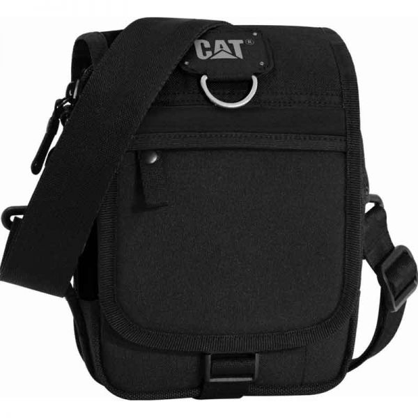 Τσαντάκι ανδρικό ώμου & μέσης Caterpillar  Millennial  Ronald, μαύρο