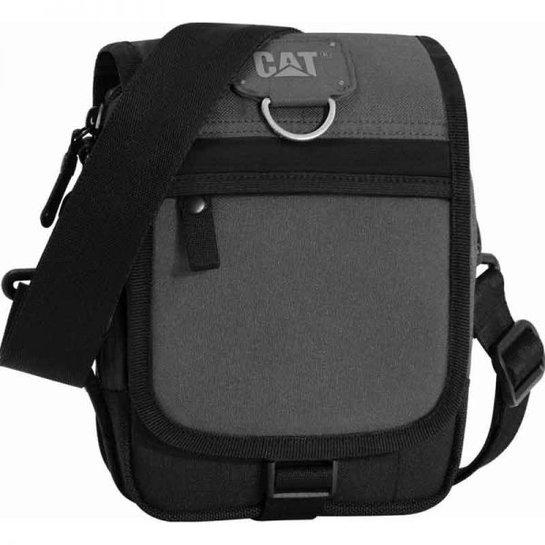 Τσαντάκι ανδρικό ώμου & μέσης Caterpillar  Millennial  Ronald, γκρι