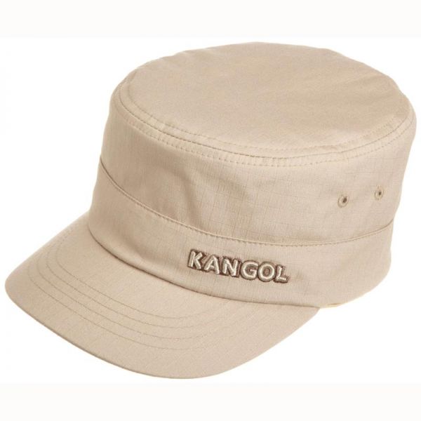 Καπέλο τζόκεϊ καλοκαιρινό μπεζ Kangol Ripstop Army Cap