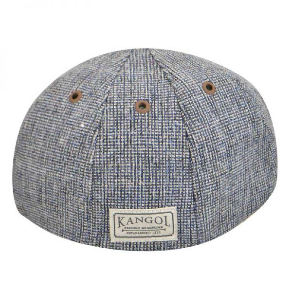 Καπέλο τραγιάσκα καλοκαιρινό μπλε Kangol Oxford Cap Navy Blue, πίσω όψη