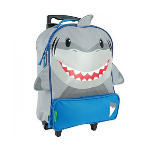Βαλίτσα παιδική καρχαρίας Stephen Joseph Character Rolling Luggage Shark