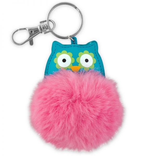 Μπρελόκ παιδικό κουκουβάγια Stephen Joseph Pom Pom Critter Key Chains Owl