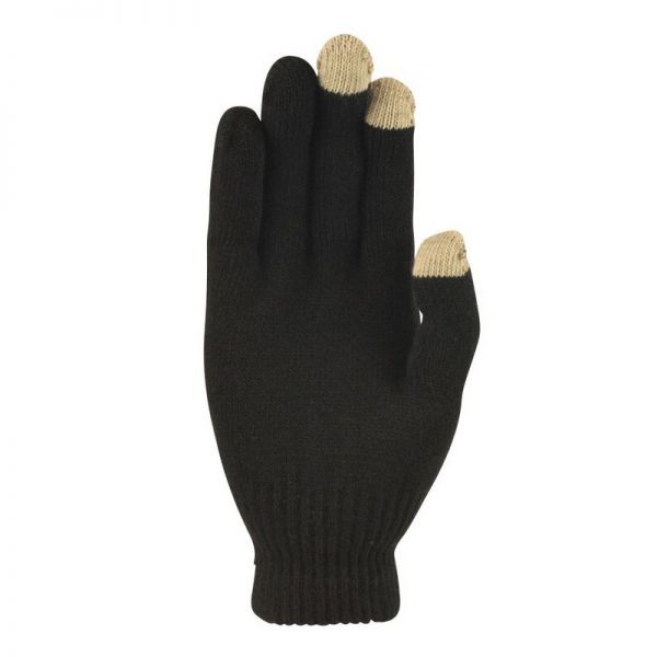 Γάντια πλεκτά unisex Extremities Thinny Touch Glove, μαύρα, κάτω όψη