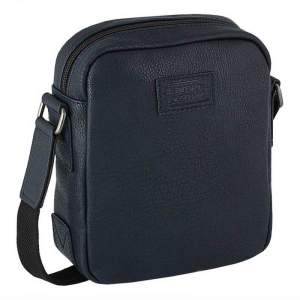 Τσάντα ανδρική Camel Active Kingston Shoulder Bag, μπλε, πίσω όψη