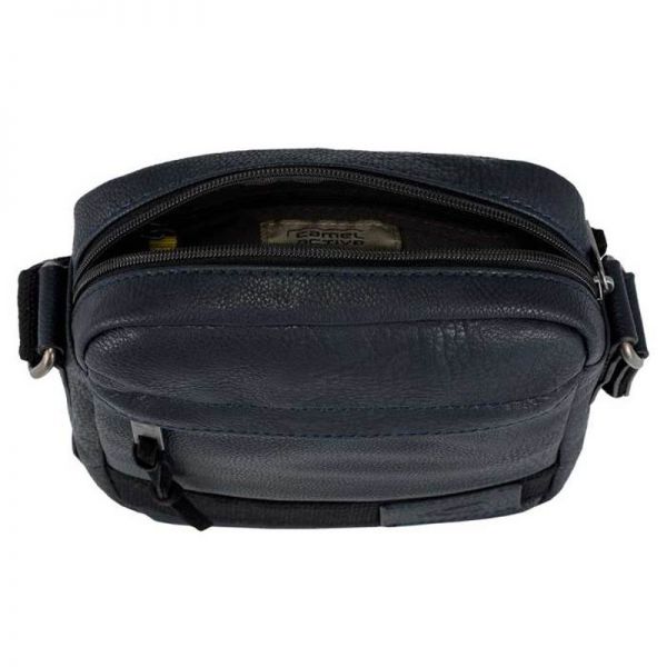 Τσάντα ανδρική Camel Active Kingston Shoulder Bag, μπλε, εσωτερικό