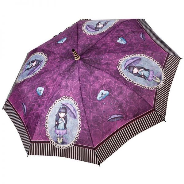 Ομπρέλα μεγάλη αυτόματη Santoro Gorjuss Under My Umbrella