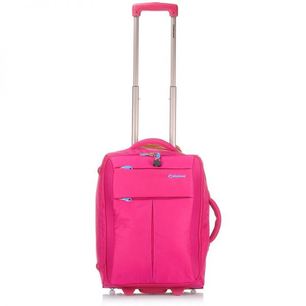 Cabin Soft Luggage 2 Wheels Diplomat ZC8004 Fuchsia