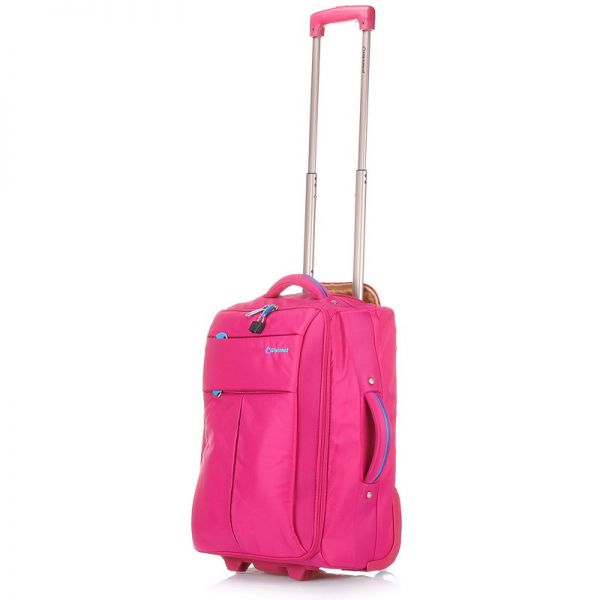 Cabin Soft Luggage 2 Wheels Diplomat ZC8004 Fuchsia