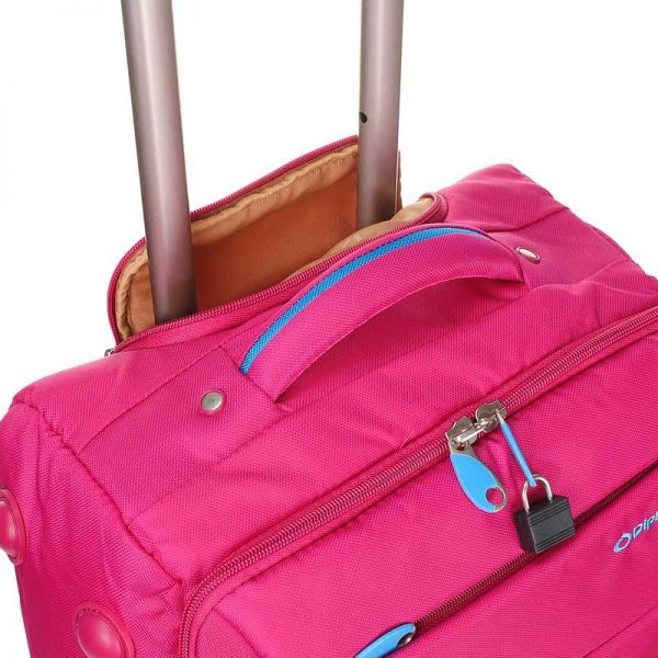 Cabin Soft Luggage 2 Wheels Diplomat ZC8004 Fuchsia