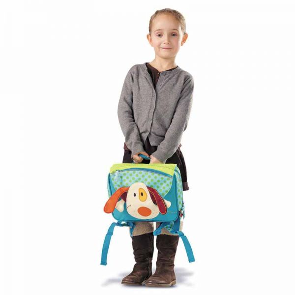 Σακίδιο πλάτης - τσάντα παιδική με τον Jef το σκυλάκι Lilliputiens Jef Backpack